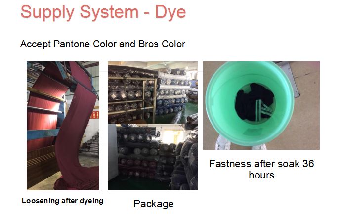 Versorgungssystem - Farbstoff