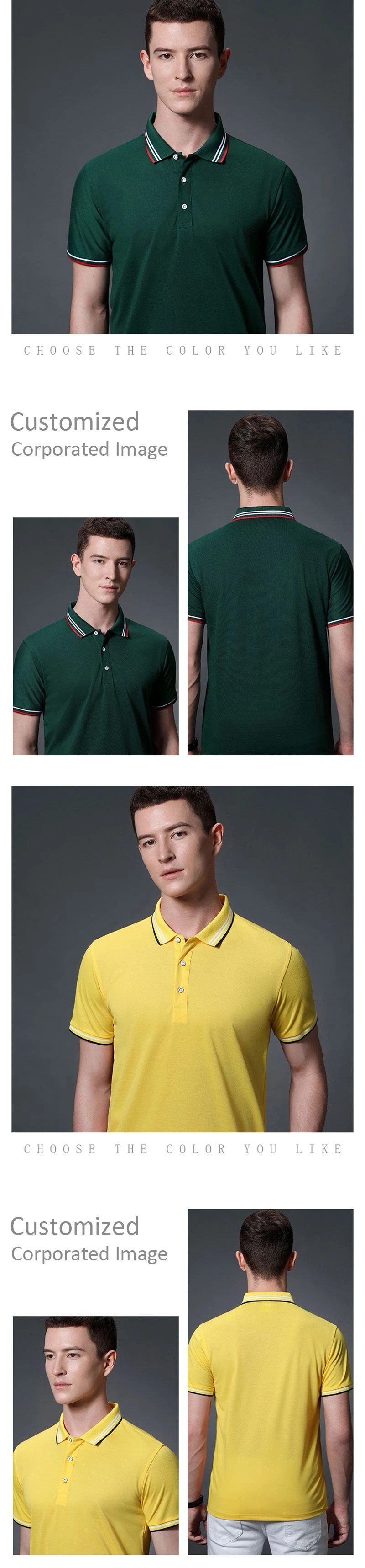 model-showing-of-short-polo-shirt-for-men-and-women-Classic-Only-claler